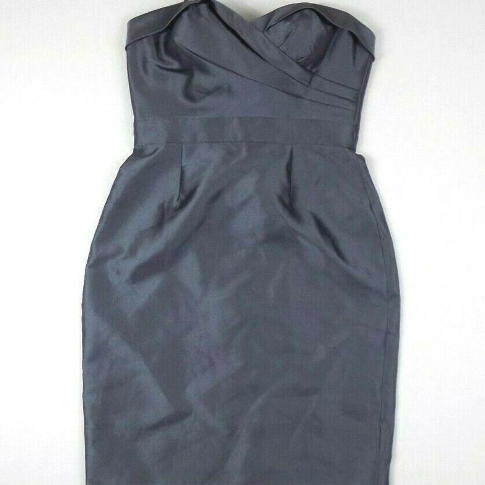 Adrianna Papell Womens Strapless Mini Dress 4